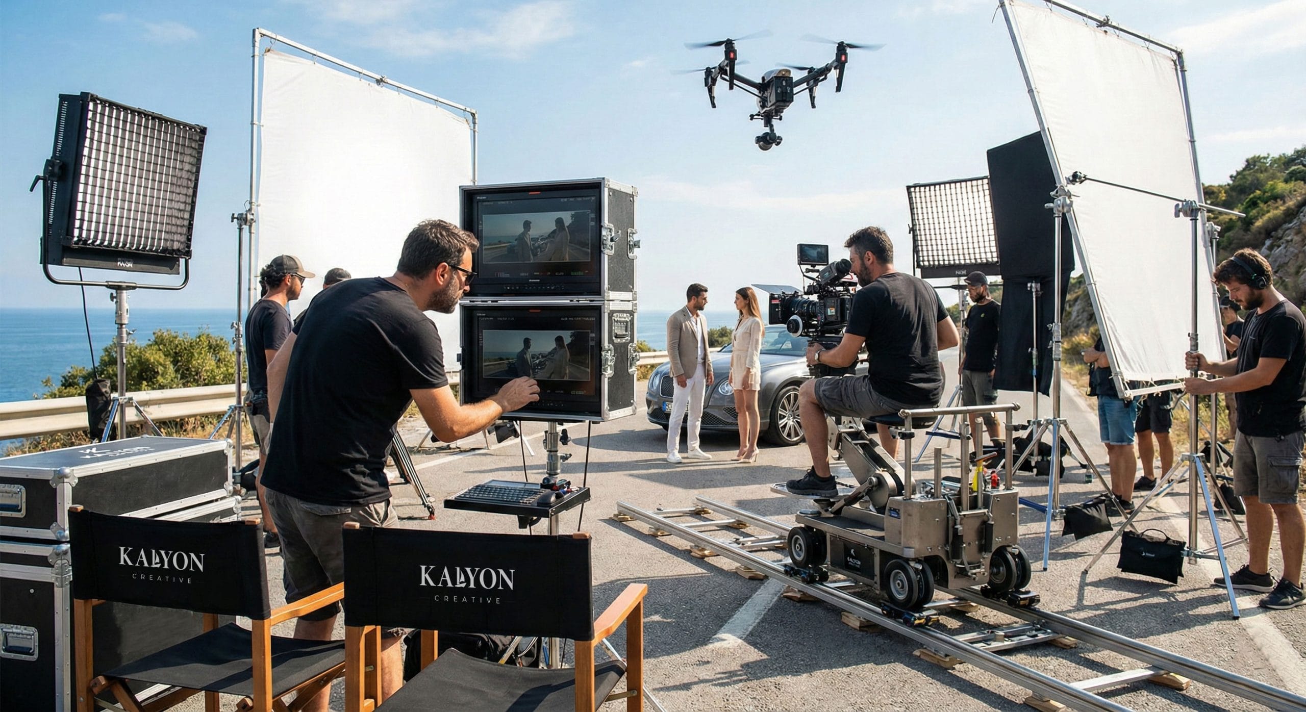 4K kalitesinde havadan drone video ve fotoğraf çekimi hizmetleri.