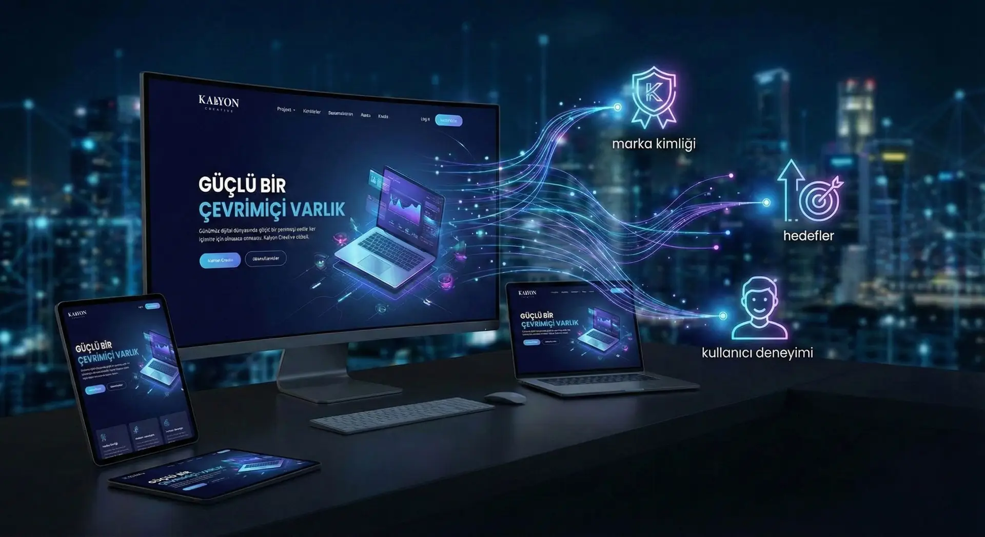 Kalyon Creative profesyonel kurumsal web tasarım ve yazılım ajansı hizmetleri